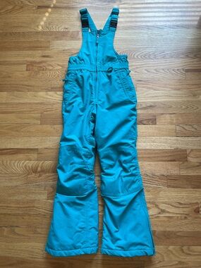 Lands’ End Kids Squall Waterproof Insulated Iron Knee Snow Bibs
